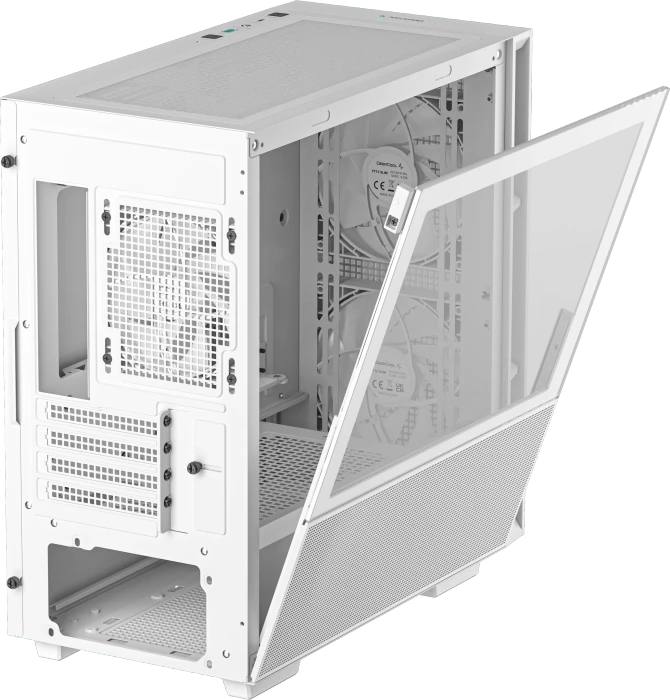 DeepCool CH360 WH, weiß, Glasfenster