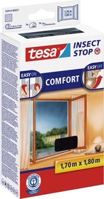 tesa Insect Stop Comfort Fliegengitter 170x180cm anthrazit