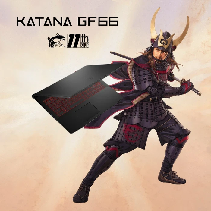 MSI Katana GF66 11UE-835, Core Black, Core i5-11400H, 16GB RAM, 512GB SSD, GeForce RTX 3060, DE