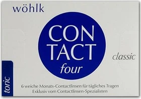 Wöhlk Contact Four Toric, -2.75 Dioptrien, 6 Stück