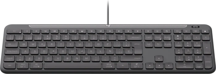 Logitech K620 Signature Slim Wired for Business, Graphite, USB, ES
