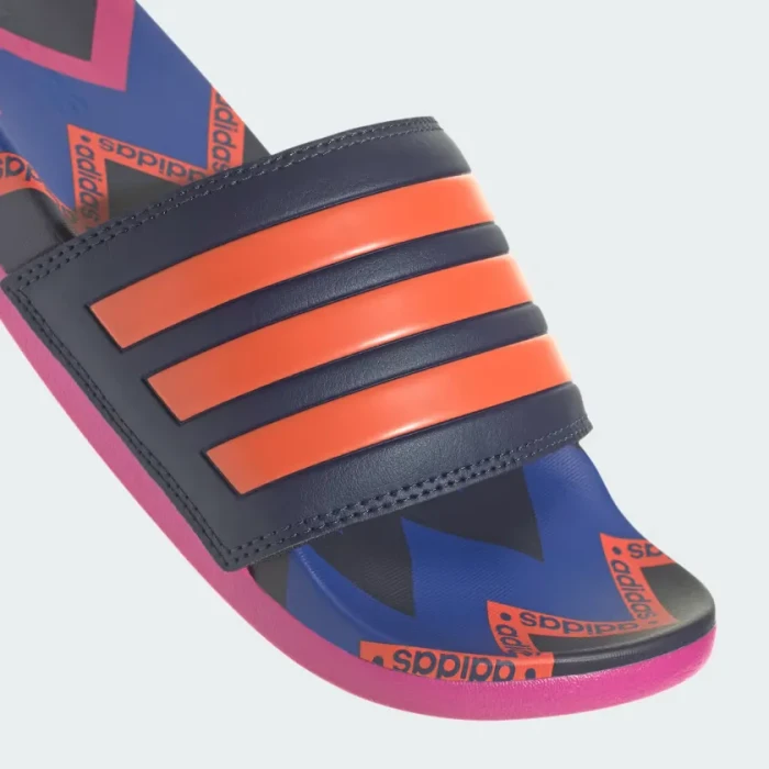adidas Comfort Adilette night indigo/semi solar red/royal blue (Damen)