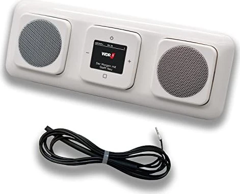 Busch-Jaeger Busch-Radio DAB+ Komplett-Set, schwarz