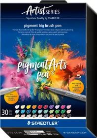Staedtler pigment big brush pen 373 Nature Colours sortiert, 30er-Set