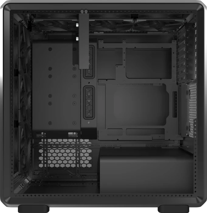 Cooler Master MasterFrame 600, schwarz, Glasfenster
