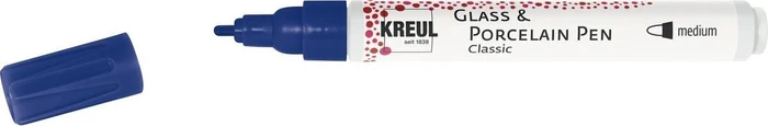 Kreul Glass & Porcelain Pen Classic medium royalblau