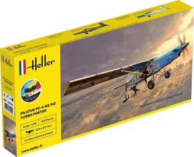Heller Starter Kit Pilatus PC-6 B2/H2 Turbo Porter