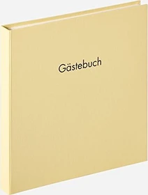 Walther Design Buch Gästebuch Fun 26x25 creme