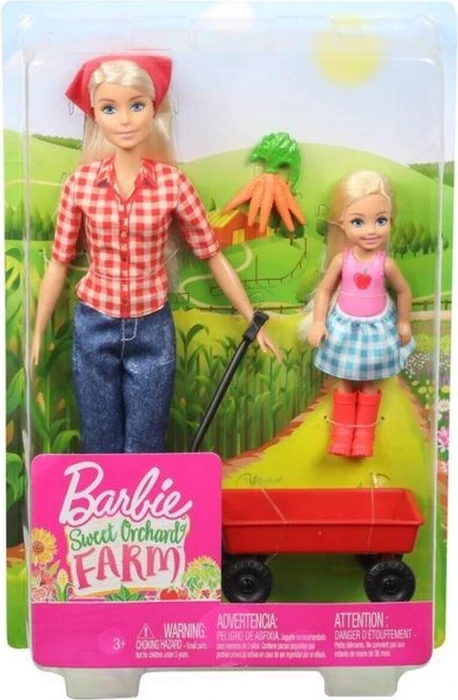 Mattel Barbie - Spaß auf dem Bauernhof Barbie + Chelsea