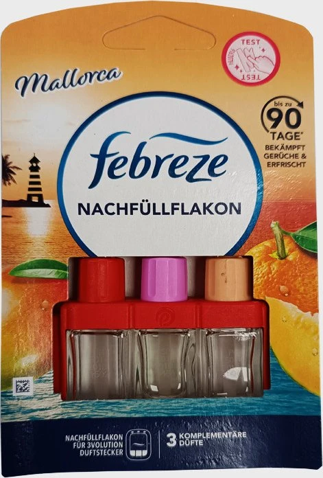 Febreze 3Volution Mallorca Refill, 20ml