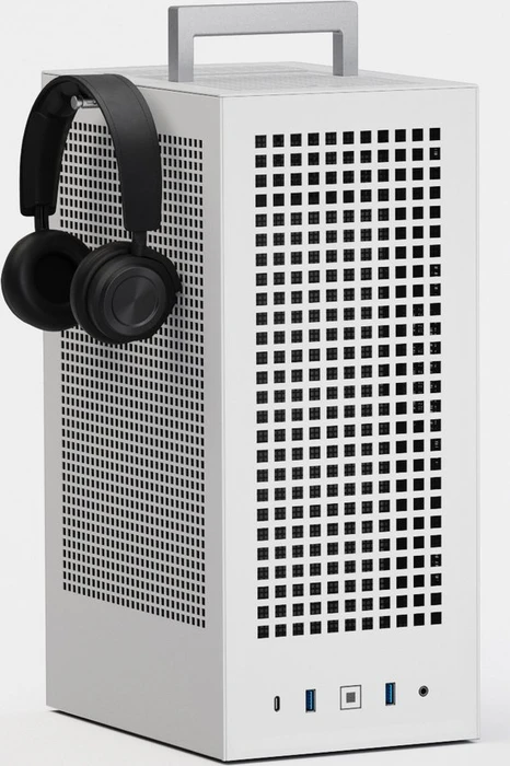 Hyte Revolt 3, weiß, Mini-ITX