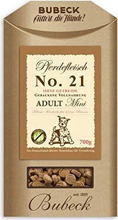 Bubeck No. 21 kleine Rassen, Pferdefleisch, 700g