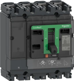 Schneider Electric Kompaktleistungsschalter ComPacT NSX100F mit TM25D 4P4D 18-25A, 36kA/415V AC