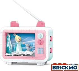 Sluban Girl's Dream Mini Handcraft Frozen Princess's TV