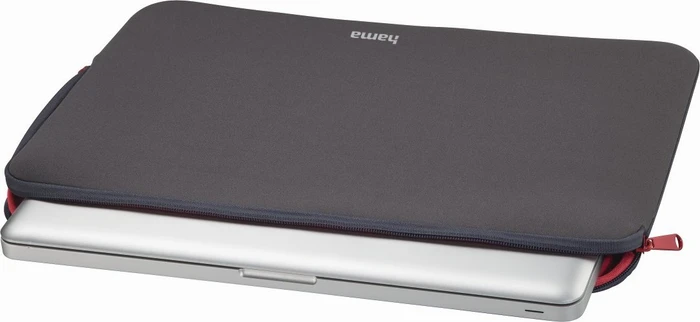 Hama 11.6" Notebook-Sleeve Neoprene, schwarz/rot