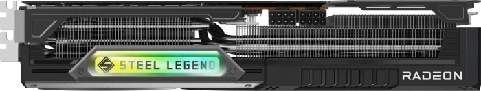 ASRock Radeon RX 9070 XT Steel Legend Dark 16GB, RX9070XT SLD 16G, 16GB GDDR6, HDMI, 3x DP