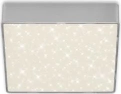 Briloner Flame Star Sternenhimmel LED Deckenleuchte 11W 15.7cm silber