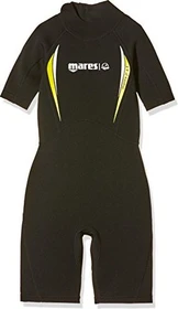 Mares Manta Shorty kurzarm 2.2/2.2/2.2mm schwarz/lime (Junior)