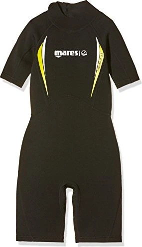 Mares Manta Shorty kurzarm 2.2/2.2/2.2mm schwarz/lime (Junior)