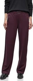 Street One Straight Leg Detail Hose jazz berry (Damen)