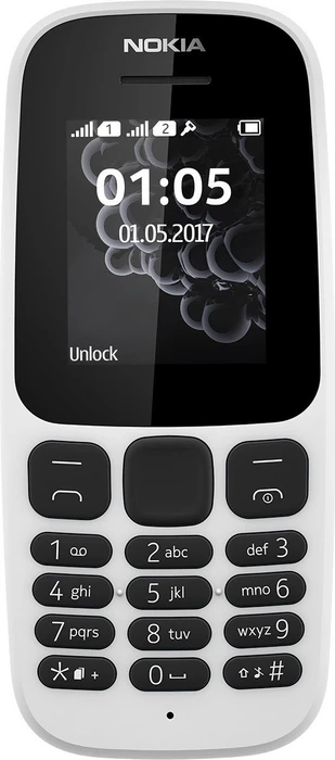 Nokia 105 (2017) Dual-SIM weiß