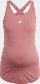 adidas Aeroready Train Essentials Slim-Fit Umstandsmode Funktionsshirt ärmellos pink strata/white (Damen)