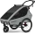 Qeridoo Kidgoo 2 Lite Fahrradanhänger titanium grey (Modell 2026) (Q-KGL2-26-TG)