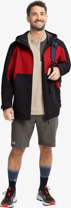 Jack Wolfskin Wildbound 2L Funktionsjacke siren red (Herren)