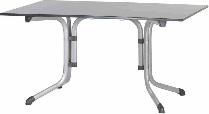 Sieger Boulevard vivodur Klapptisch 140x90cm graphit/schieferdekor anthrazit