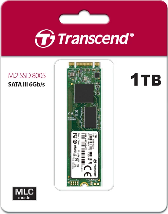 Transcend MTS800S SSD 1TB, M.2 2280 / B-M-Key / SATA 6Gb/s