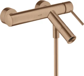 Hansgrohe Axor Starck Einhebel-Wannenmischer Aufputz mit Pingriff brushed red gold