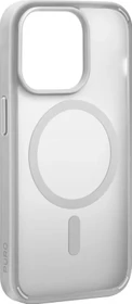 Puro Gradient Cover für Apple iPhone 15 Pro Max silber
