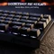 Attack Shark X68 HE Rapid Trigger Keyboard, schwarz, LEDs RGB, Outemu White Jade Magnetic, USB, US Vorschaubild
