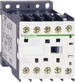 Schneider Electric Leistungsschütz, 3p+1S, 5,5kW/400V/AC3, 12A, Spule 230V 50/60Hz