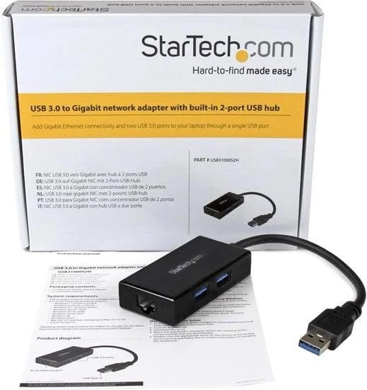 StarTech LAN-Adapter, RJ-45, USB-A 3.0 [Stecker]