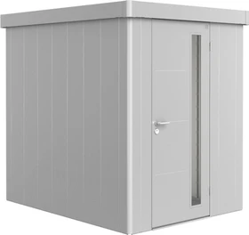 Biohort Neo 2A Gerätehaus silber-metallic