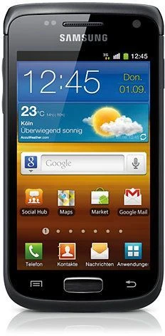 Samsung Galaxy W I8150 schwarz