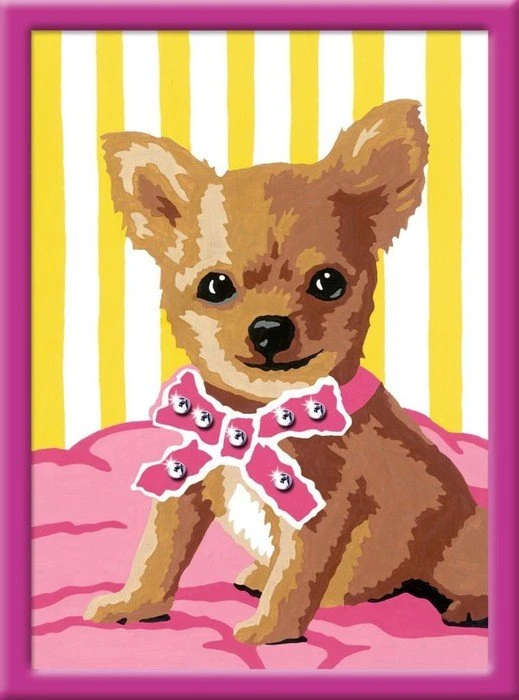 Ravensburger Malen nach Zahlen Kleiner Chihuahua
