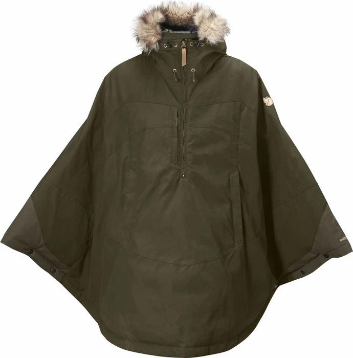 Fjällräven Luhkka Poncho dark olive