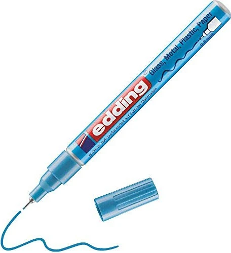 edding 780 Lackmarker metallic hellblau metallic