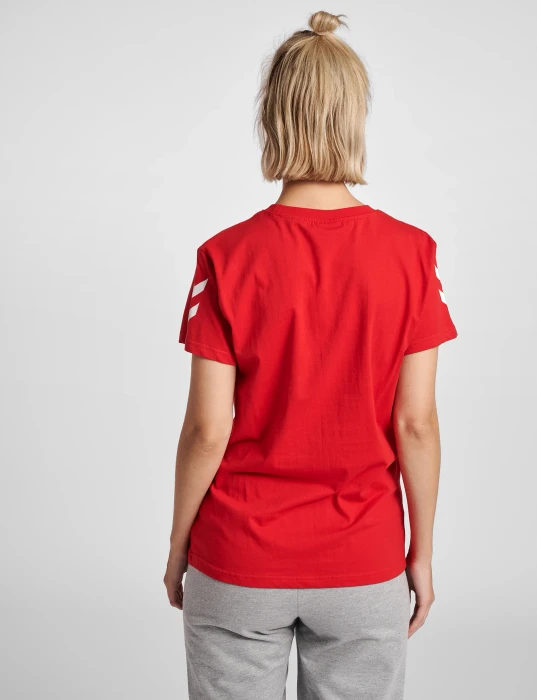 hummel GO Cotton T-Shirt kurzarm true red