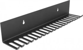 DeLOCK Kabelhalterung zur Wandmontage, 318x65mm, schwarz