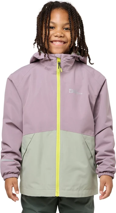 Jack Wolfskin Iceland 3in1 Funktionsjacke wild blossom (Junior)