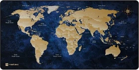 Natec World Deep Blue Mauspad, 800x400mm, violett