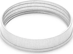 EK Water Blocks Quantum Line EK-Quantum Torque STC-10/13 Color Rings Pack, Schlauchanschluss Dekorationsring, Silber, 10er-Pack