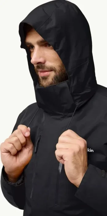 Jack Wolfskin Jasper 3in1 Funktionsjacke schwarz (Herren)