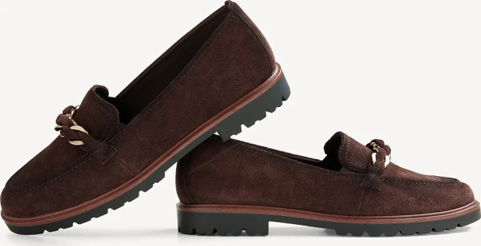 Tamaris Lederslipper braun (Damen)