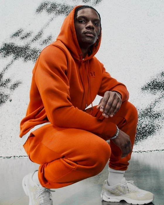Under Armour Icon Fleece Hoodie surplus orange (Herren)