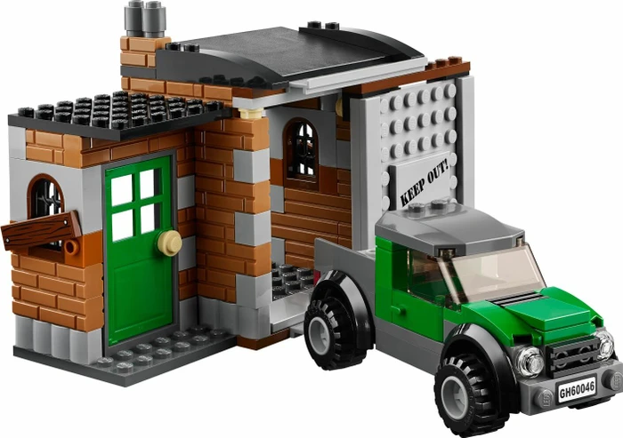 LEGO City Polizei - Verfolgung mit dem Polizei-Hubschrauber