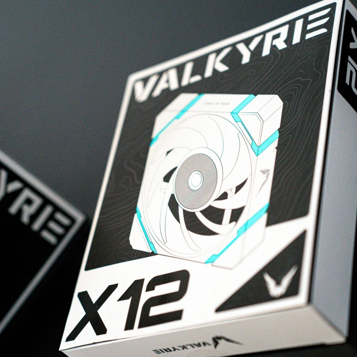 Valkyrie X12 ARGB Reverse, weiß, 120mm